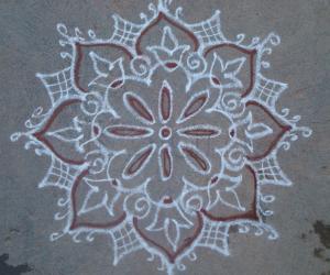 Free Hand Kolam