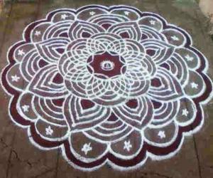 AADI 2nd VELLI 2nd KOLAM