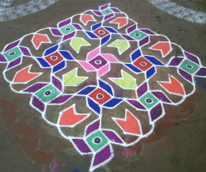 Rangoli: Pongal Kolam