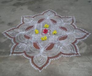 ugathi kolam