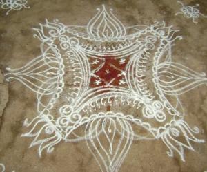 Marriage kolam