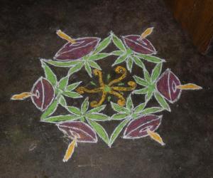 Margazhi Dew Drops Rangoli Contest - 2010