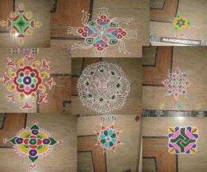 colour kolams