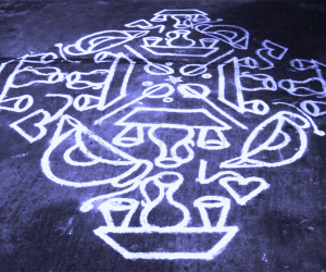 Rangoli: Good morning rangoli