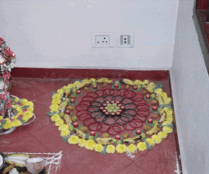 Rangoli: Sumangali Pooja