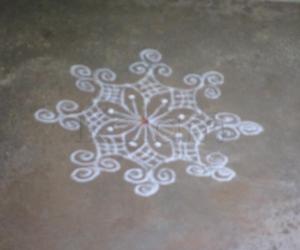 simple daily kolam