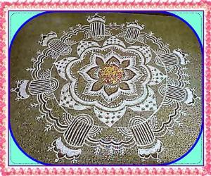 ONAM AL-(PONA)-POO KOLAM