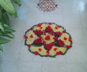 Rangoli: Flower Rangoli