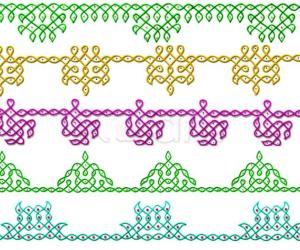 sikku/chikku kolam borders -1