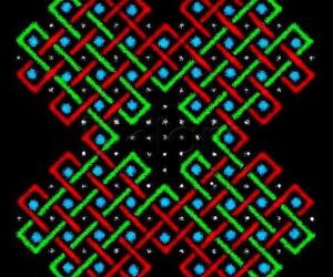 sOnA square for an extended 4x3 dot pattern 