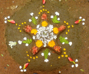 Onam rangoli