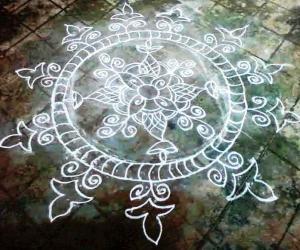 SUMMER VACATION KOLAM