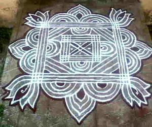 friday kolam