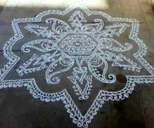 MEHANDI DESIGN RANGOLI