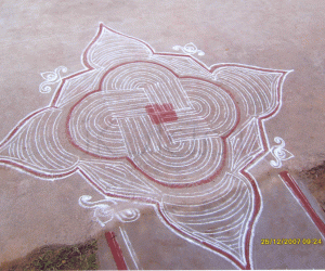 Rangoli: Traditional