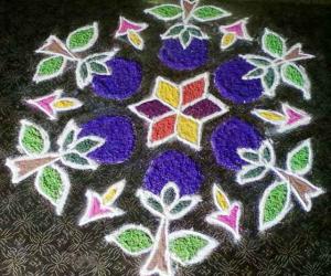 Rangoli: BRINJAL