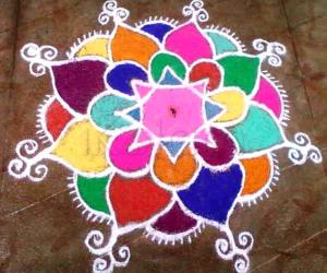 NEW YEAR RANGOLI