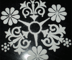 stencil Rangoli