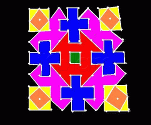 Colourful Rangoli