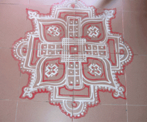 Simple Padikolam