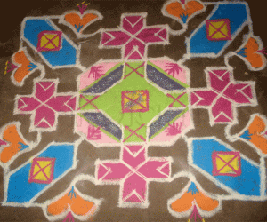 Rangoli: Varusha Pirappu Kolam