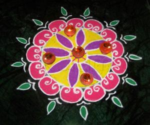 My Diwali Rangoli