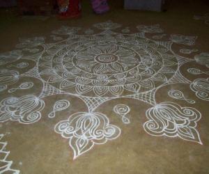 Temple Kolam