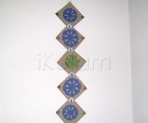 Rangoli: simple wallhanging