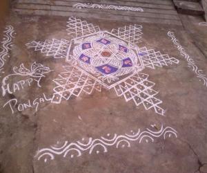 -pongal kolam 