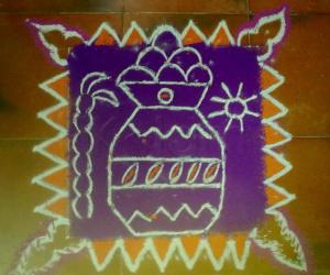 pongal rangoli