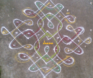 curves rangoli