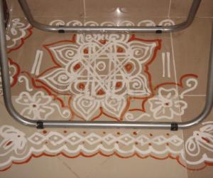 navratri kolam