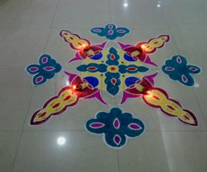 Deepavali rangoli