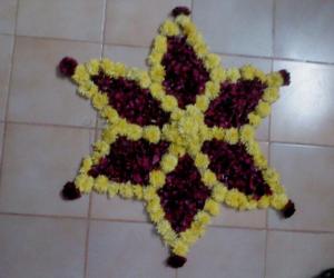 Rangoli: Flower Rangoli