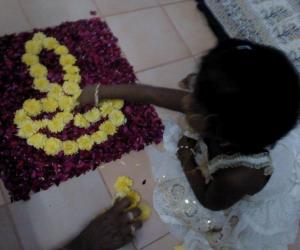 Rangoli: Flower Rangoli