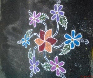 Flower Kolam