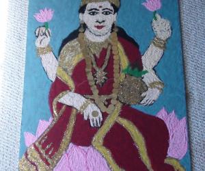 Rangoli: Lakshmi Rangoli