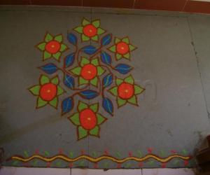 Rangoli: Tomatoes for the Garden