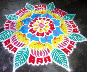 Margazhi rangoli