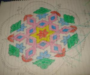 rangoli from my notes