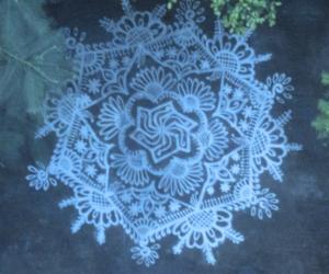 Rainy day kolam