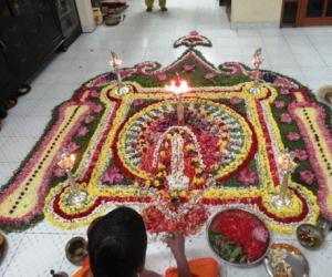 DURGA POOJA-RANGOLI