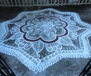 free hand kolam