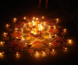 Rangoli: Deepavali