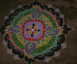 New year rangoli