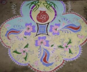 Pongal kolam