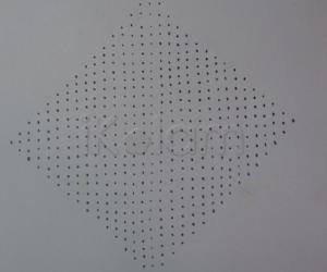 dot pattern for my kolam 