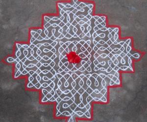 Rangoli: Sikku Kolam - 76