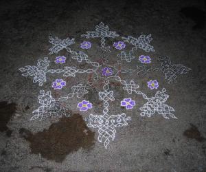 Chikku/suzhi kolam