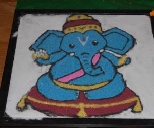 Rangoli - Our Golu 2010